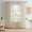 Soft Filtering Light Luxury Linen Back Tab Semi Sheer Curtains - Melodieux (2 Panels)