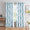 Farmhouse Blue Apricot Flower Print White Decorative Grommet Drapes Flora 63 Inch Length Curtains for Living Room(2 Panels)