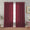 Grommet Top Rustic Flax Linen Texture Semi Sheer Curtains for Living Room Bedroom(2 Panels)