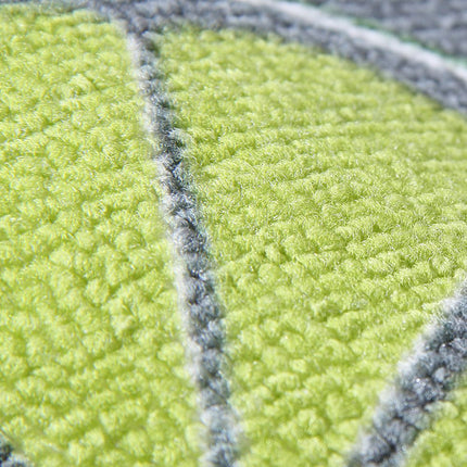 Моющиеся лимонные дизайнерские кухонные коврики Набор нескользящих резиновых ковриков для пола Melodieux