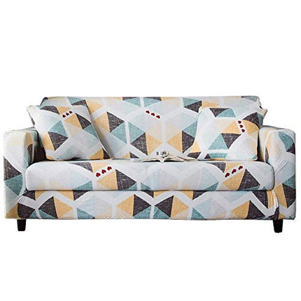 1pcs Printed Stretch Sofa Slipcover Elastic Polyester Spandex Couch Covers Furniture Protector