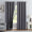 100% Blackout Drapes Full Room Darkening Curtains For Living Room (2 Panels)