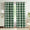 Vintage Decor Grommet Top Buffalo Check Blackout Curtains for Living Room (2 Panels)