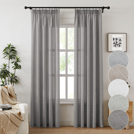 Linen Sheer Curtains