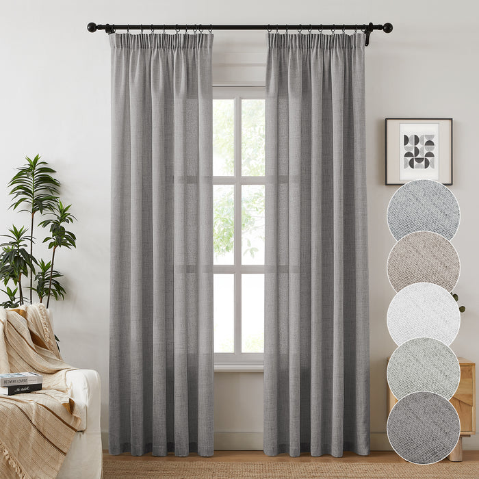 Linen Sheer Curtains