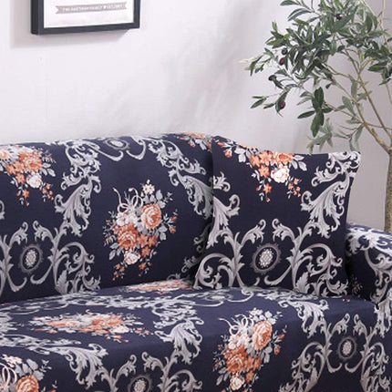 Elegant Floral High Stretch Couch Sofa Slipcover Furniture Protector