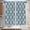 Melodieux Set of 2 Moroccan Geometric Lattice Fashion Tier Curtains for Kitchen (2 Panels)