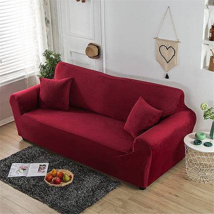 Stretch-Sofa Slip cover Loves eat Couch abdeckungen High Spandex Luxus Samt 2 oder 3 oder 4 Sitz Couch Slip cover Sofa Protector Cove