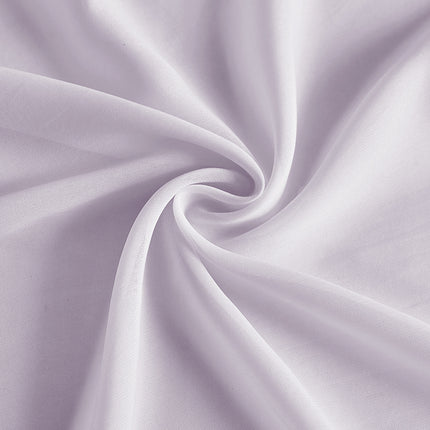84-дюймовые шифоновые розово-белые прозрачные шторы с омбре для гостиной Melodieux(2 панели)