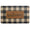 Indoor Beige Buffalo Plaid Rugs Comfort Standing Kitchen Floor Mats for Home