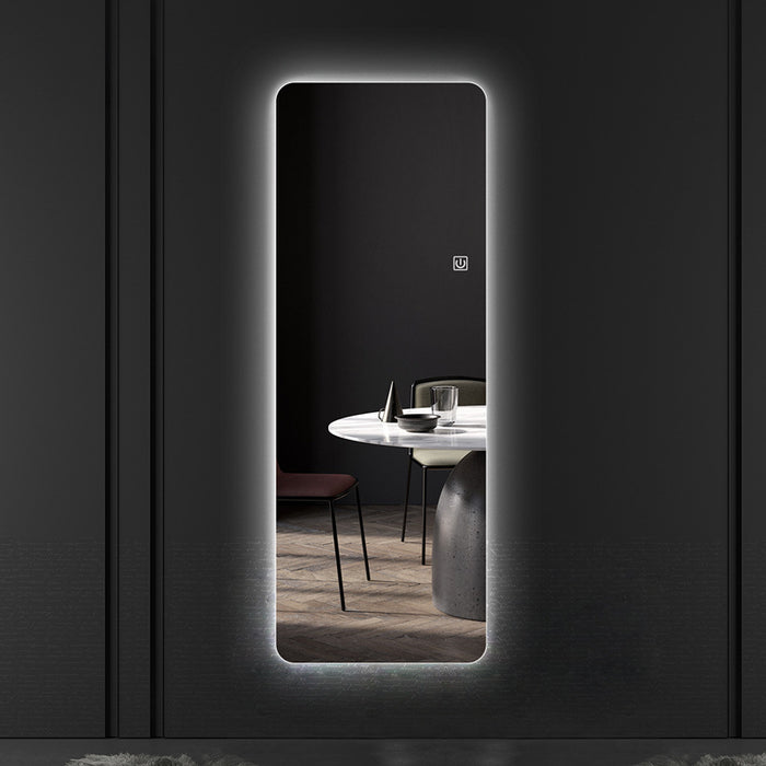 Melodieux lighted mirror for grooming