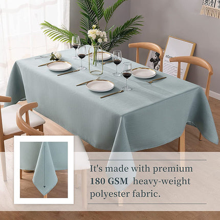 Waterproof Table Cover Dining Room Decorative Polyester Rectangle Tablecloths