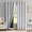 Solid Full Room Darkening 100% Blackout Curtains For Bedroom (2 Panels)