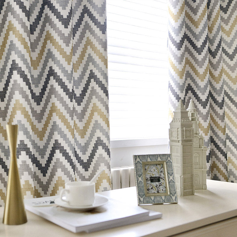 Chevron Style Curtains