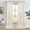 Elegant Living Room Window Voile Panels Natural Beige Sheer Curtains Melodieux(2 Panels)